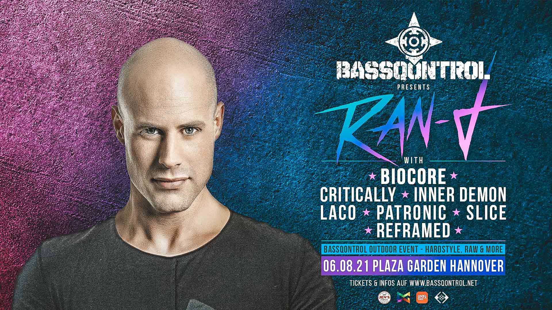 BASSQONTROL pres. RanD in Hannover (06.08.2021)